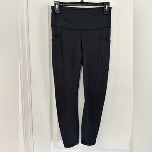 Marika Black High-Waisted Leggings Size S